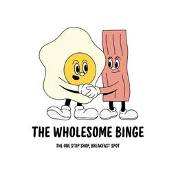 The WHOLESOME BINGE logo