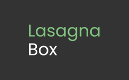 Lasagna box logo