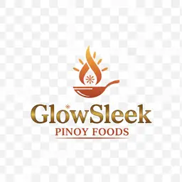 Glowsleek pinoy food logo
