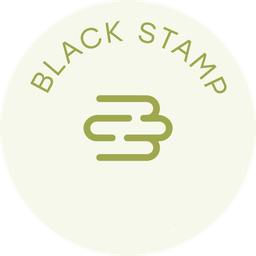Black Stamp logo