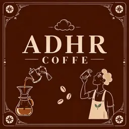 ADHR COFFE logo