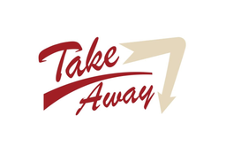 Take away burger logo