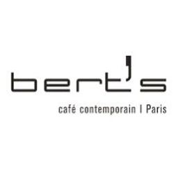 Bert's cafe contemporain paris logo