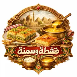 Qishtah W Samna logo