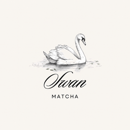 Swan matcha logo