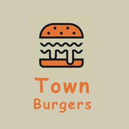 Town Burgers logo