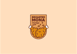 Broasted Mona logo