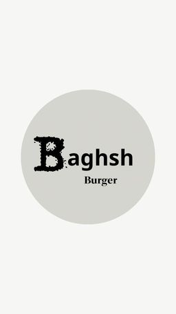 Baghsh burger logo