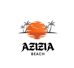 Azizia beach logo