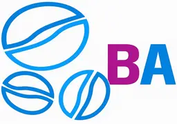 B A logo