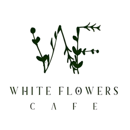 White Flowers Cafe logo