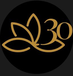 30 Flower logo