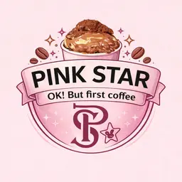 Pink star logo