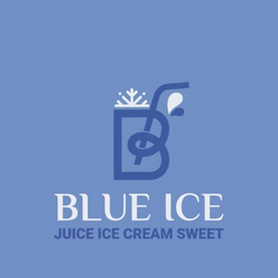 Blue ice logo