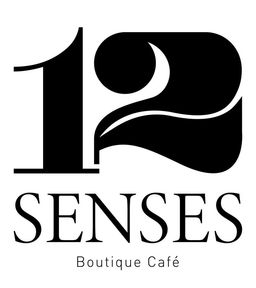 12 SENSES Boutique Café logo