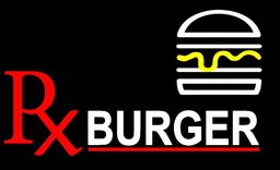 RX BURGER logo