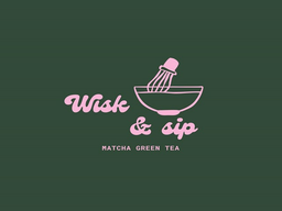 Whisk and sip logo