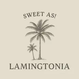 Lamingtonia Cake logo