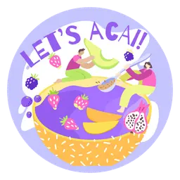 Let's Acai logo