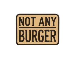 Not Any Burger logo