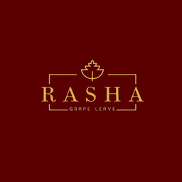 Rasha Grape Leave logo