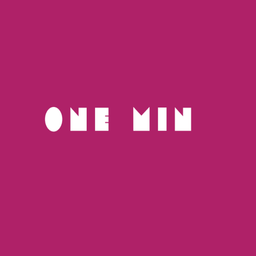 One min logo
