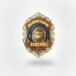 Lucknawi Nawabi biryani logo