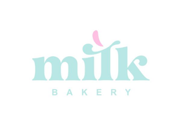 Milk bakery logo