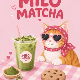 Milo Matcha logo