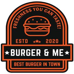 Burger & me logo