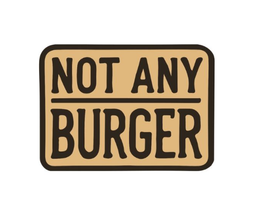 Not Any Burger logo