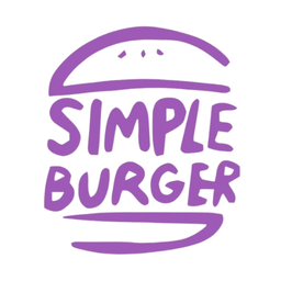 Simple burger logo