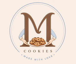 M Cookies logo
