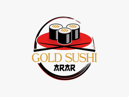 Gold sushi logo