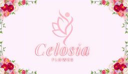 Celosia flower logo