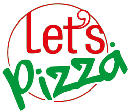 LETS PIZZA WOOD FIRE logo