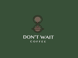 Don't Wait Cafe logo