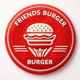 Friends Burger logo