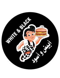 White & Black Diner logo