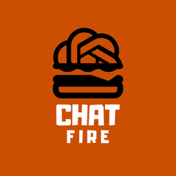 Chat fire logo