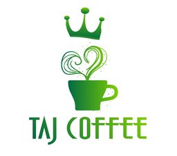 TAJ COFFE logo