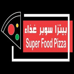 Super food pizza logo