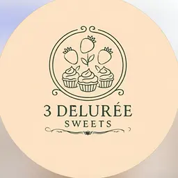 3 Deluree Sweets logo