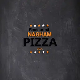 Nagham Pizza logo