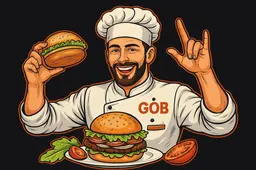 GOB Burger logo
