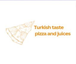 Turkish taste pizza and juices logo