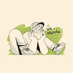 We Matcha logo