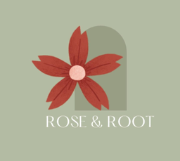Rose & root logo