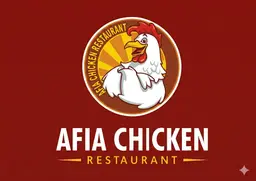 Afia chicken restaurant logo