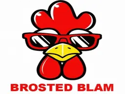 Brosted blam logo